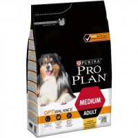 Pro Plan (Про План) Dog Medium Adult с комплексом OPTIHEALTH - корм для собак средних пород c курицей Pro Plan (Про План) Dog Medium Adult с комплексом OPTIHEALTH - корм для собак средних пород c курицей
