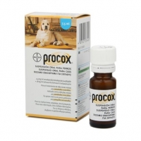 Прококс (Procox) антигельминтик для щенков и взрослых собак (суспензия) Прококс (Procox) антигельминтик для щенков и взрослых собак (суспензия)