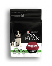 Pro Plan (Про План) Dog Medium Puppy с комплексом OPTISTART- корм для щенков средних пород c курицей Pro Plan (Про План) Dog Medium Puppy с комплексом OPTISTART- корм для щенков средних пород c курицей