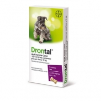 Дронтал Плюс (Drontal plus) таблетки со вкусом мяса для собак Дронтал Плюс (Drontal plus) таблетки со вкусом мяса для собак